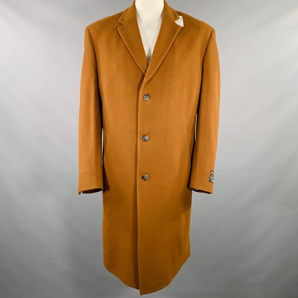 JoS. A. BANK Size 42 Brown Wool Single Breasted Coat